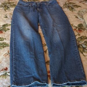 Levi's Women's Flare Jeans in Deep Blue